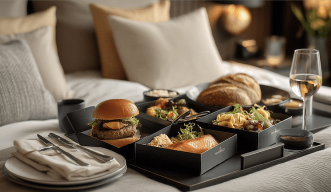 Room Service at Hotel Moderniste