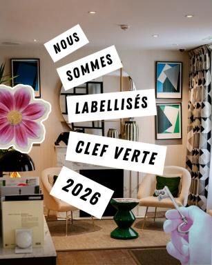 Label Clef Verte 2026 : L’Hôtel Moderniste labellisé !