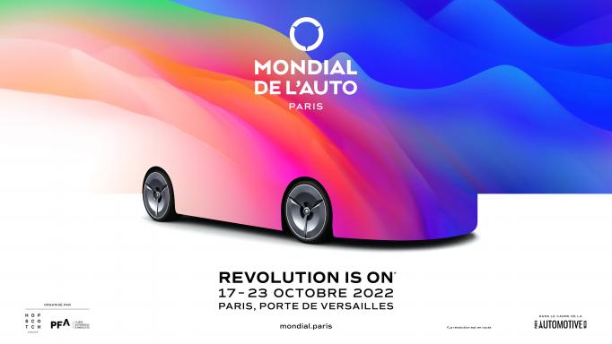 The  - Mondial de l'Auto -  Trade Show at Paris Porte de Versailles