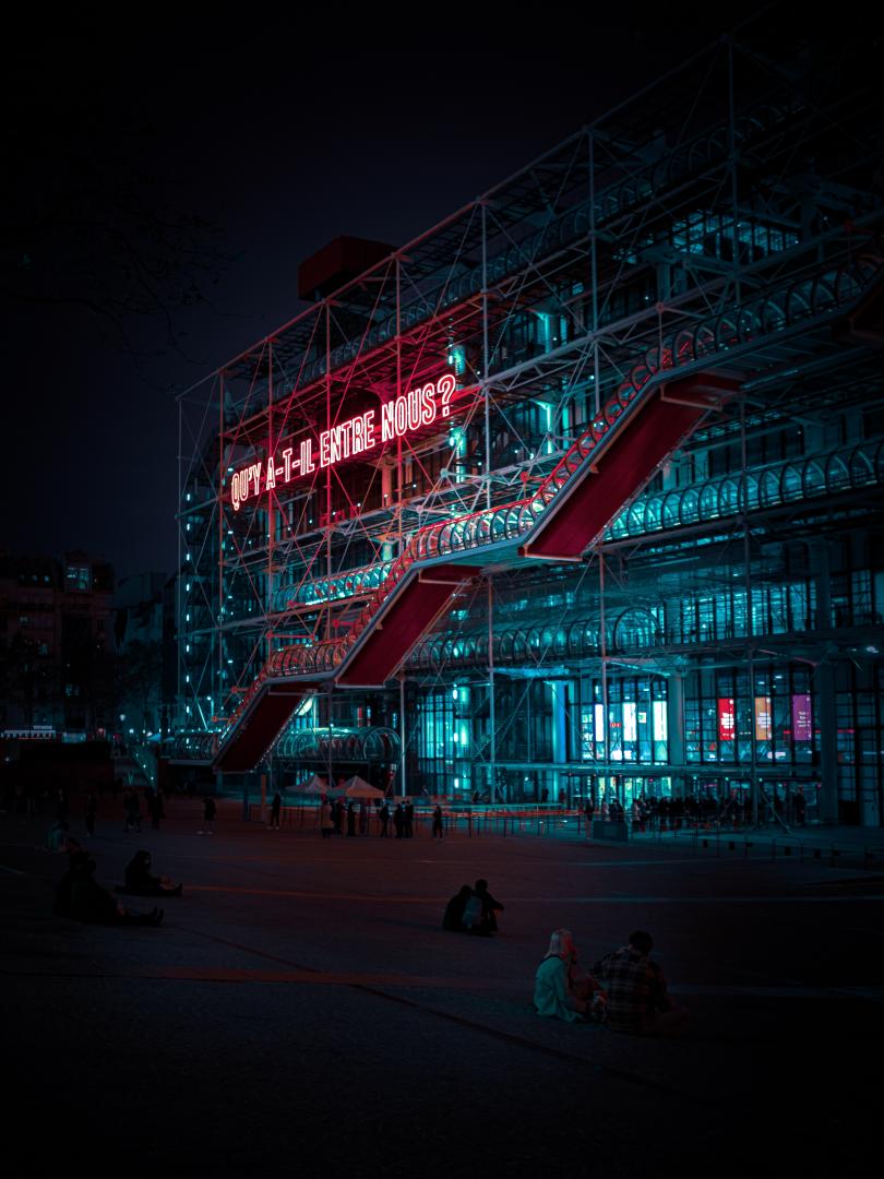 Gérard Garouste at the Centre Pompidou