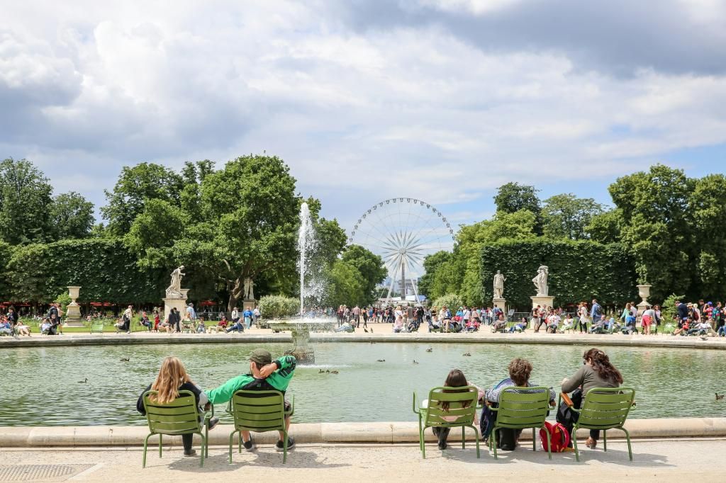 Tuileries Garden : the activities